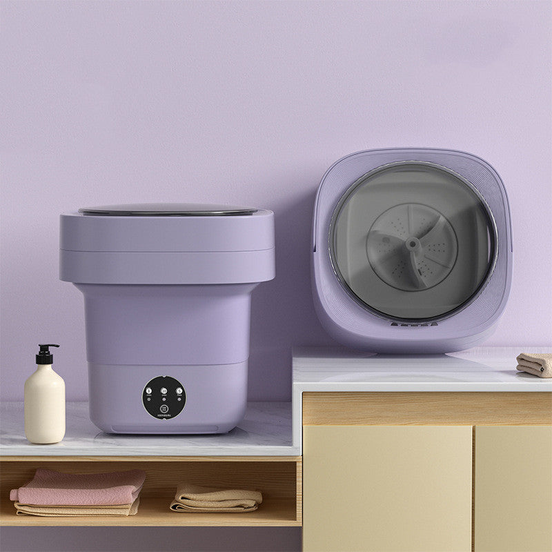 Mini Foldable Portable Washing Machine – Compact, Big‑Capacity Spinner
