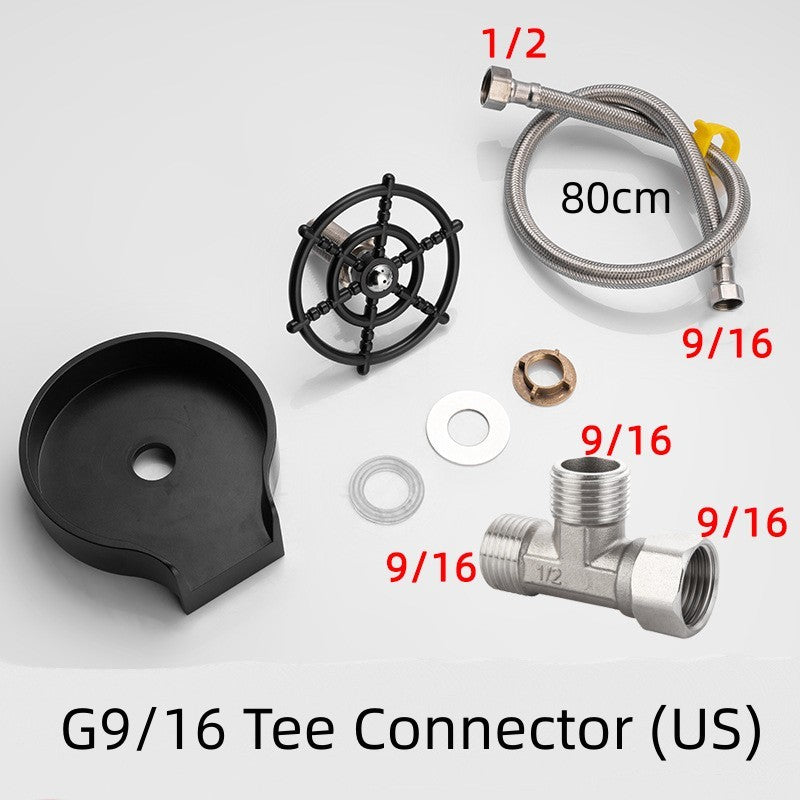 Bar Counter Cup Rinser – High-Pressure Spray Washer for Glasses & Pitchers
