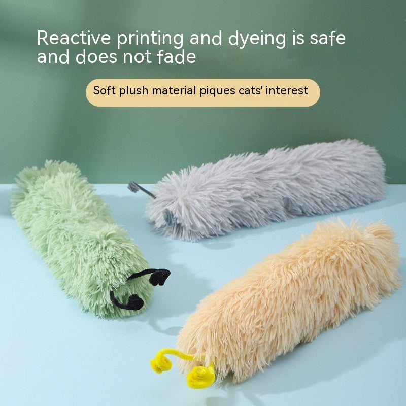 Premium Caterpillar Ringing Cat Toy