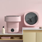 Mini Foldable Portable Washing Machine – Compact, Big‑Capacity Spinner