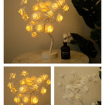 Romantic LED Rose Tree Lamp – USB & Battery-Powered Bonsai Flower Night Light