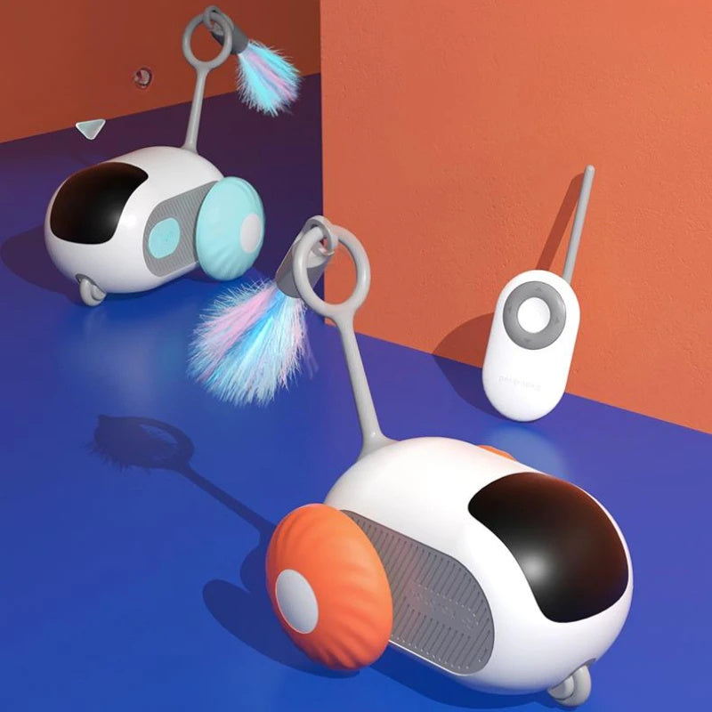 Smart Interactive Cat Car Toy – USB Rechargeable, RC Fun
