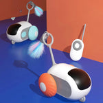 Smart Interactive Cat Car Toy – USB Rechargeable, RC Fun