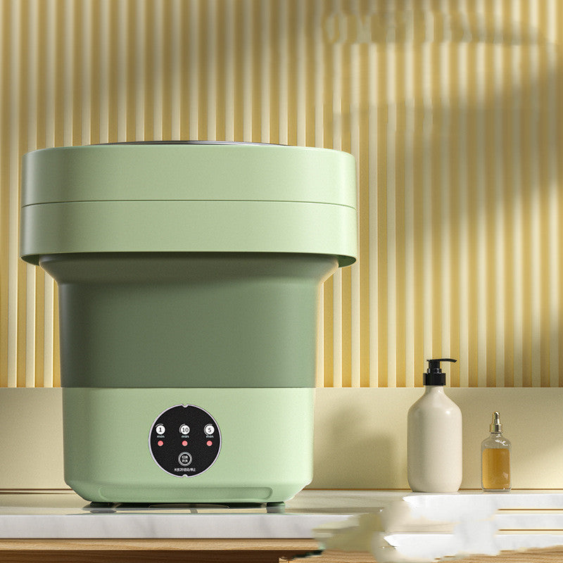 Mini Foldable Portable Washing Machine – Compact, Big‑Capacity Spinner