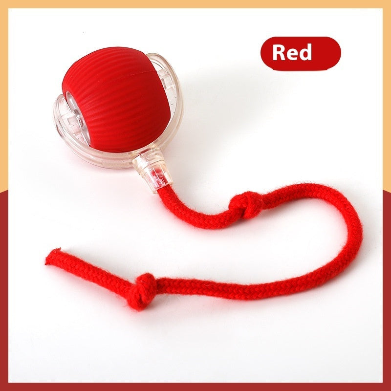 Interactive Super‑Drive Rolling Cat Ball – Rechargeable Motion-Activated Toy
