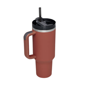 Large Travel Tumbler – 40 oz Spill-Proof Stainless Steel Mug for Hot & Cold Drinks