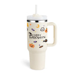 Large Travel Tumbler – 40 oz Spill-Proof Stainless Steel Mug for Hot & Cold Drinks