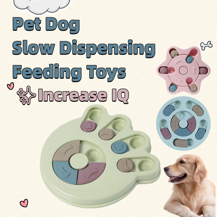 Puzzle Toy & Slow Feeding Feeder for Small–Medium Dogs 🧠