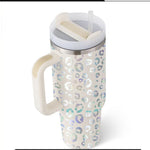Large Travel Tumbler – 40 oz Spill-Proof Stainless Steel Mug for Hot & Cold Drinks