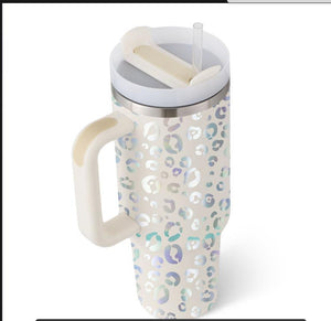Large Travel Tumbler – 40 oz Spill-Proof Stainless Steel Mug for Hot & Cold Drinks