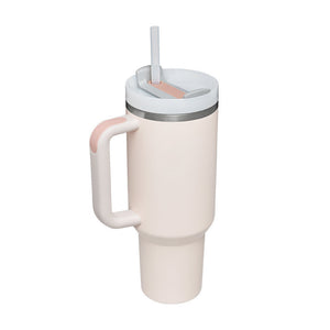 Large Travel Tumbler – 40 oz Spill-Proof Stainless Steel Mug for Hot & Cold Drinks