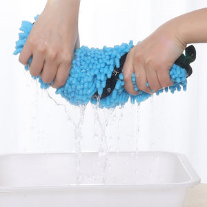 Super-Absorbent Microfiber Pet Bathrobe – Quick-Dry Towel for Dogs & Cats