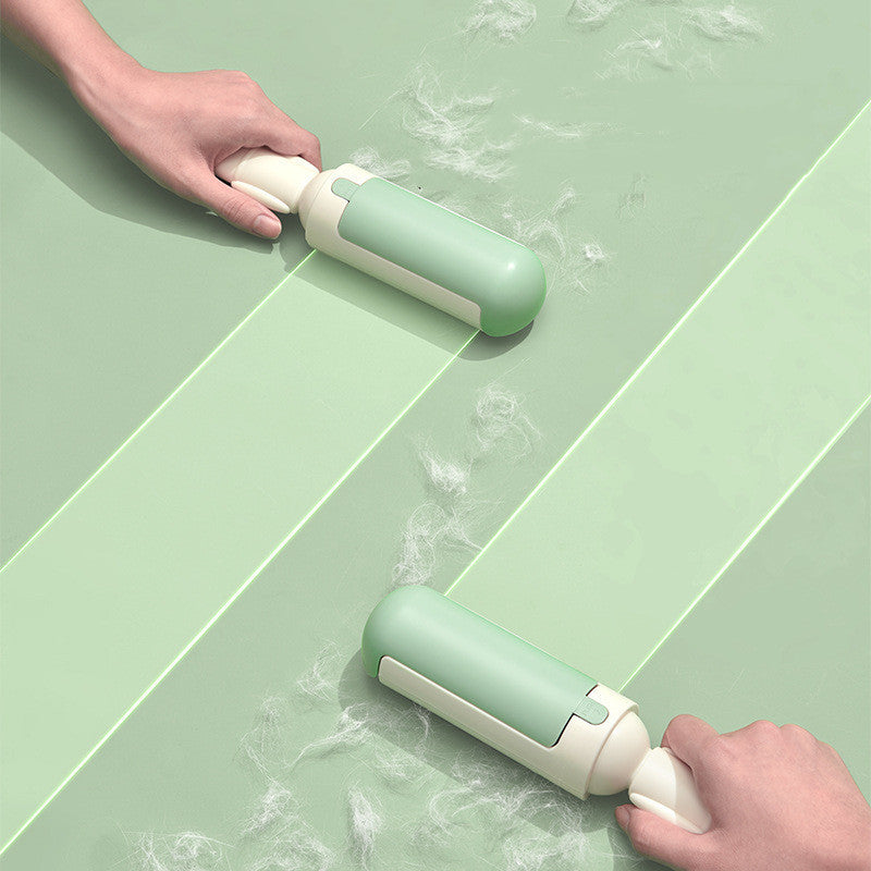 Pet Hair Remover Roller – Ergonomic Non‑Slip Handle with Self‑Cleaning Dust Base