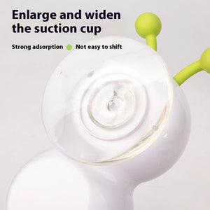Interactive Rechargeable Motion-Activated Cat Toy with Fluffy Tail & Sound