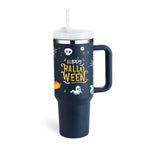 Large Travel Tumbler – 40 oz Spill-Proof Stainless Steel Mug for Hot & Cold Drinks