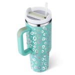 Large Travel Tumbler – 40 oz Spill-Proof Stainless Steel Mug for Hot & Cold Drinks