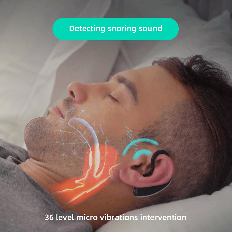 Smart 24‑Hour Bluetooth Anti‑Snoring Earset (YA1323) – Intelligent Sleep Aid