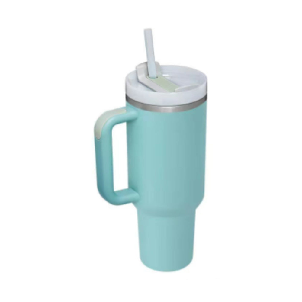 Large Travel Tumbler – 40 oz Spill-Proof Stainless Steel Mug for Hot & Cold Drinks