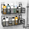 Wall-Mounted Bathroom Shelf – No-Drill Shower & Shampoo Organizer