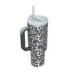 Large Travel Tumbler – 40 oz Spill-Proof Stainless Steel Mug for Hot & Cold Drinks