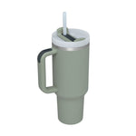 Large Travel Tumbler – 40 oz Spill-Proof Stainless Steel Mug for Hot & Cold Drinks