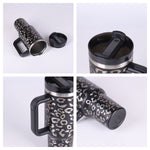 Large Travel Tumbler – 40 oz Spill-Proof Stainless Steel Mug for Hot & Cold Drinks
