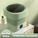 Mini Foldable Portable Washing Machine – Compact, Big‑Capacity Spinner