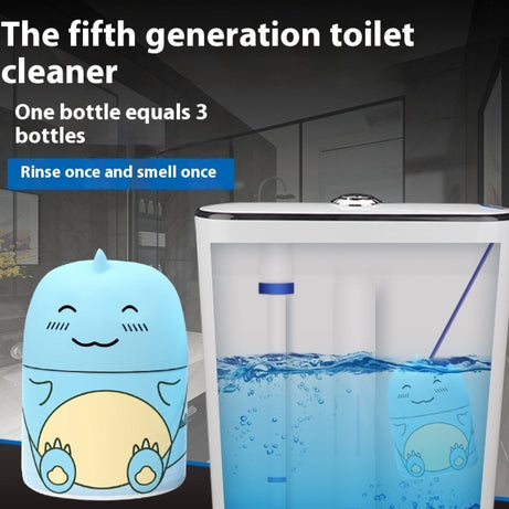 Blue Bubble Toilet Cleaner – Automatic Descaling & Deodorizer🚽