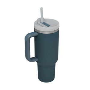 Large Travel Tumbler – 40 oz Spill-Proof Stainless Steel Mug for Hot & Cold Drinks