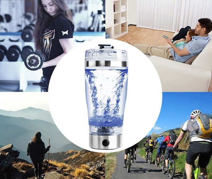 Automatic Mixing Shaker Cup – Rechargeable Fitness Blender Bottle