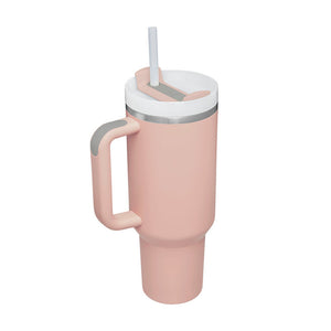 Large Travel Tumbler – 40 oz Spill-Proof Stainless Steel Mug for Hot & Cold Drinks